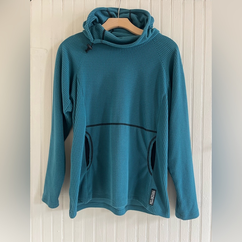 Women's Melanzana Micro Grid Fleece Hoodie V2 Medium